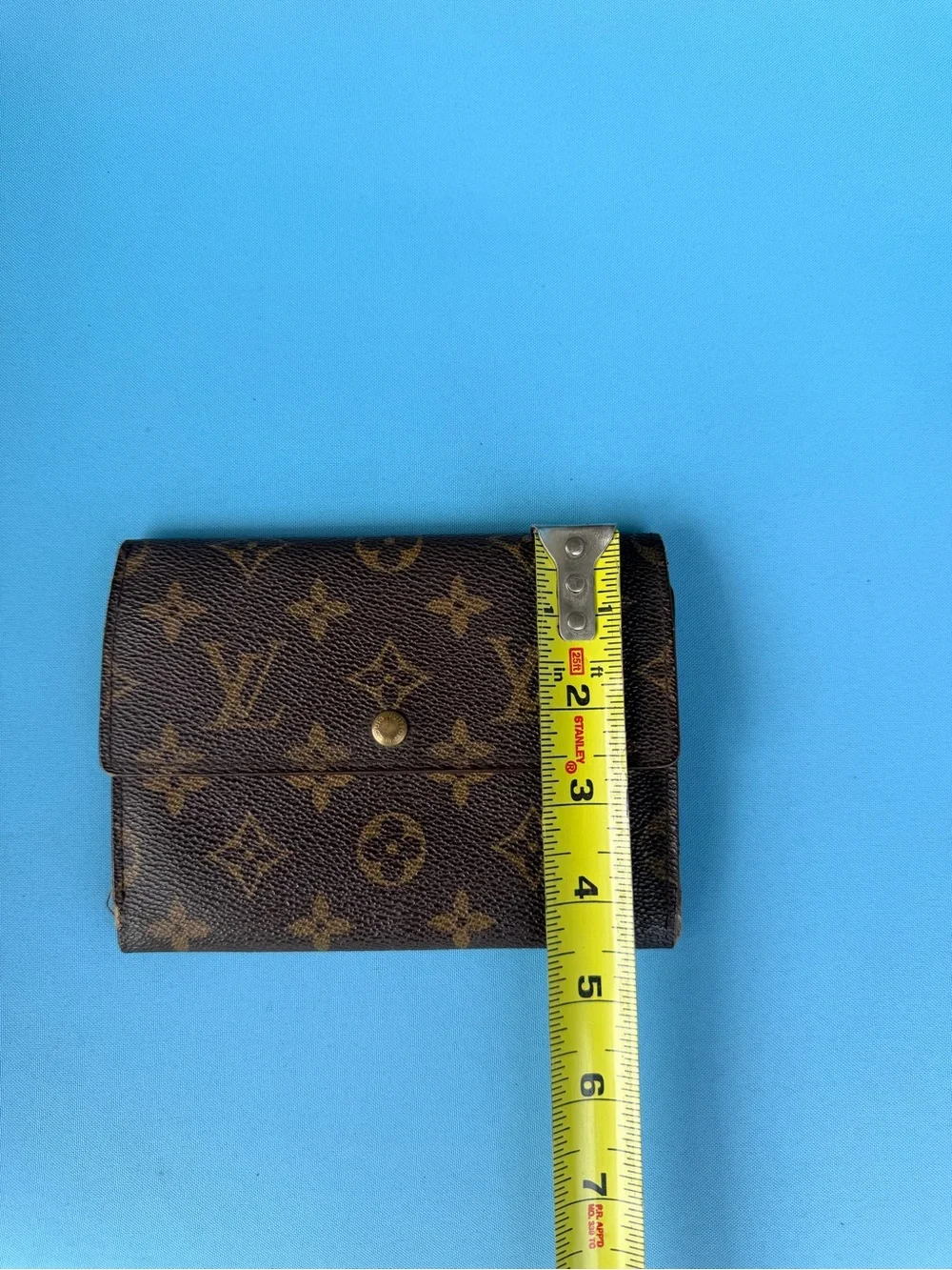 Louis Vuitton Monogram Canvas trifold wallet AUTHENTIC